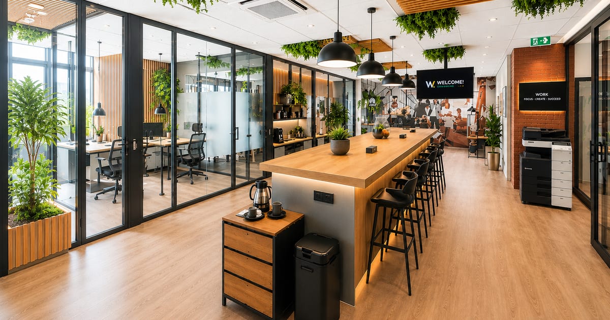 Illustration de Welcome Coworking